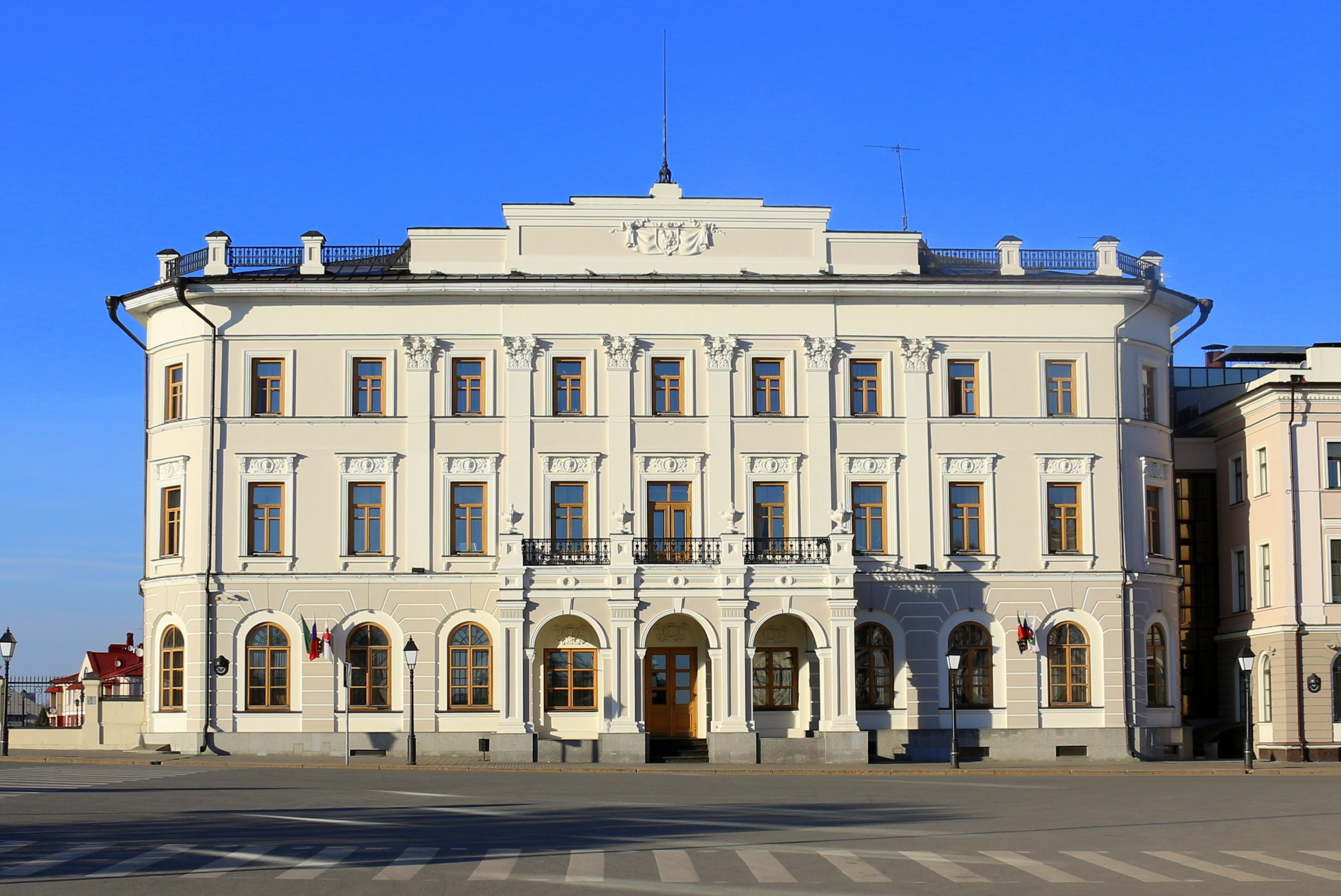Здание мэрии города Казань - символ государственной службы
